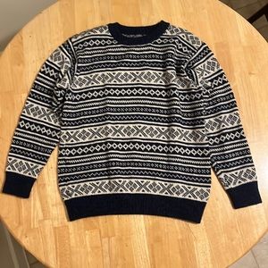 Bolivian Alpaca Wool Handwoven Sweater
